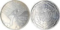 France 10 Euro Alsace, Paris, Silver, KM:1652 -