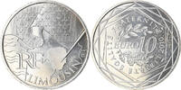 France 10 Euro Limousin, Paris, Silver, KM:1660 -