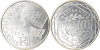 France 10 Euro Picardie, Silver -