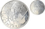 France 10 Euro Centre, Silver -