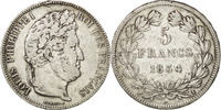 France 5 Francs Coin, Louis-Philippe, Limoges, Silver -