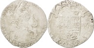 Spanish Netherlands Escalin Coin, Flanders, Bruges, Silver -