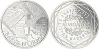France 10 Euro Basse Normandie, Silver -