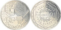 France 10 Euro Limousin, Silver -