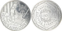 France 10 Euro Provence-Alpes-Cote d'Azur, Silver -