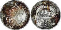 France 20 Centimes Coin, Napoleon III, Napoléon III, Strasbourg -