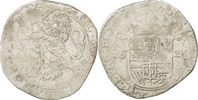 Spanish Netherlands Escalin Coin, BRABANT, Brabant, Silver -