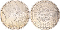 France 10 Euro Midi-Pyrénées, Paris, Silver, KM:1663 -
