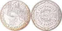 France 10 Euro Paris, Provence Alpes Côte d'Azur, Silver -
