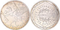 France 10 Euro Rhône Alpes, Silver -