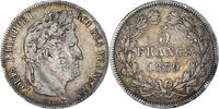 France 5 Francs Coin, Louis-Philippe, Strasbourg, Silver -