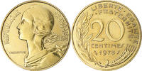 France 20 Centimes Coin, Marianne, Paris, Aluminum-Bronze -