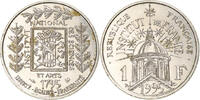 France Franc Coin, Institut, Paris, Nickel, KM:1133 -