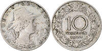 Austria 10 Groschen Coin, Copper-nickel, KM:2838 -