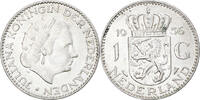 Netherlands Gulden Coin, Juliana, Utrecht, Silver, KM:184 -