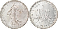 France Franc Coin, Semeuse, Paris, Silver, KM:844.1, Gadoury:467 -