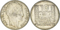 France 10 Francs Coin, Turin, Paris, Silver, KM:878 -