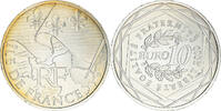 France 10 Euro Paris, Silver, KM:1657 -