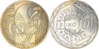 France 10 Euro Coq, Silver, Gadoury:EU797 -