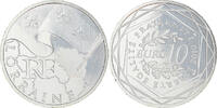 France 10 Euro Lorraine, Silver -