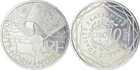 France 10 Euro Haute Normandie, Silver -