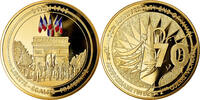 France Medal 70ème Anniversaire Fin de la 2ème Guerre Mondiale -