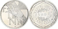 France 5 Euros Fraternité, Silver, Gadoury:EU647 -