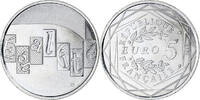 France 5 Euro Egalité, Silver, Gadoury:EU646 -