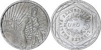 France 5 Euro Monnaie de Paris, Semeuse, Silver, KM:1534 -