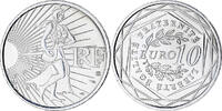 France 10 Euro Monnaie de Paris, Semeuse, Silver -