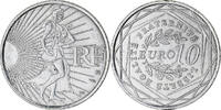 France 10 Euro Monnaie de Paris, Semeuse, Silver -