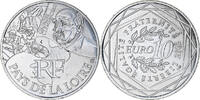 France 10 Euro Pays de la Loire, Paris, Silver, KM:1881 -