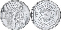 France 5 Euro Semeuse, Monnaie de Paris, Silver, KM:1534 -