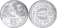 France 10 Euro Picardie, Paris, Silver, KM:1882 -