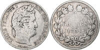 France 5 Francs Coin, Louis-Philippe, Nantes, Silver -
