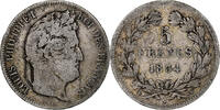 France 5 Francs Coin, Louis-Philippe, Lille, Silver -