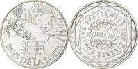 France 10 Euro Pays De La Loire, Silver -