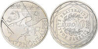 France 10 Euro Rhone-Alpes, Paris, Silver, KM:1670 -