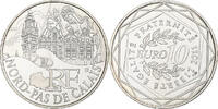France 10 Euro Nord-Pas de Calais, Paris, Silver, KM:1880 -