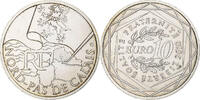 France 10 Euro Nord-Pas de Calais, Paris, Silver -