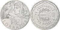 France 10 Euro Lorraine, Silver -