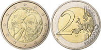 France 2 Euro Auguste Rodin, Paris, Bi-Metallic, KM:New -