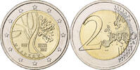 Estonia 2 Euro Route vers l'indépendance, Bi-Metallic -