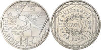 France 10 Euro Picardie, Silver -