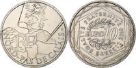 France 10 Euro Nord-Pas-de-Calais, Monnaie de Paris, Silver -