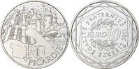France 10 Euro Picardie, Paris, Silver, KM:1745 -