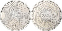 France 10 Euro Semeuse, Silver, KM:1580 -