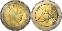 Monaco 2 Euro Albert II, Paris, Bi-Metallic, KM:195 -