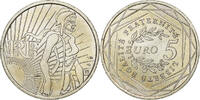 France 5 Euro Semeuse, Silver, KM:1534 -