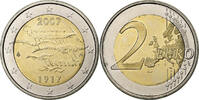 Finland 2 Euro Centenaire de l'Indépendance, Vantaa, Bi-Metallic -